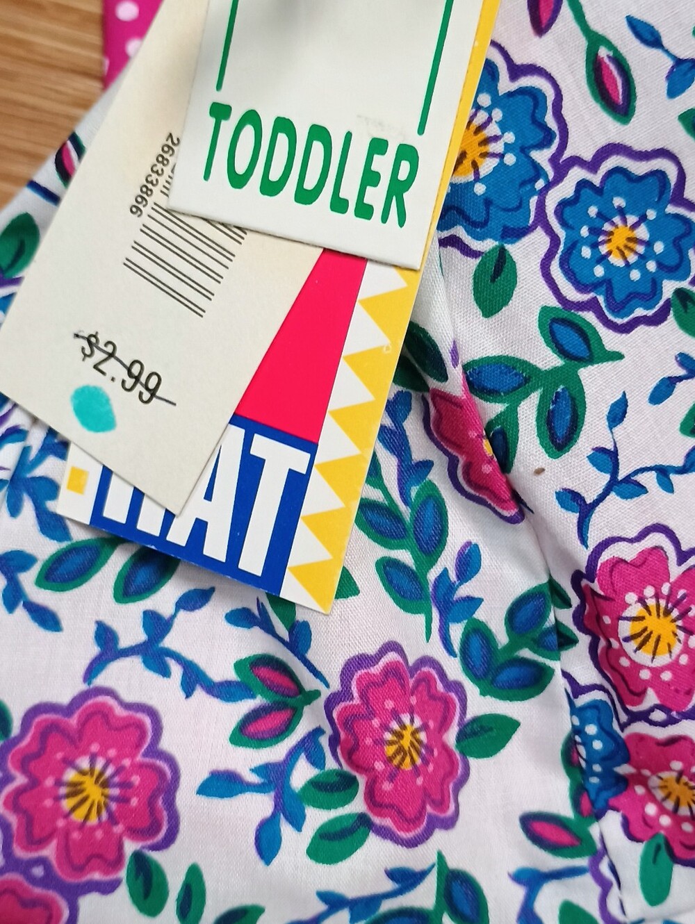 Vintage 90s Kmart Toddler Sun Hats | Lot of 2 - Picture 2 of 7
